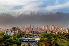 تداوم بارش ها همراه با رعد و برق در تهران